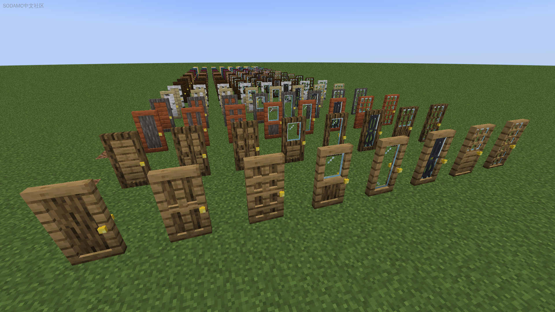翼门 (Exlines Doors)-MOD模组