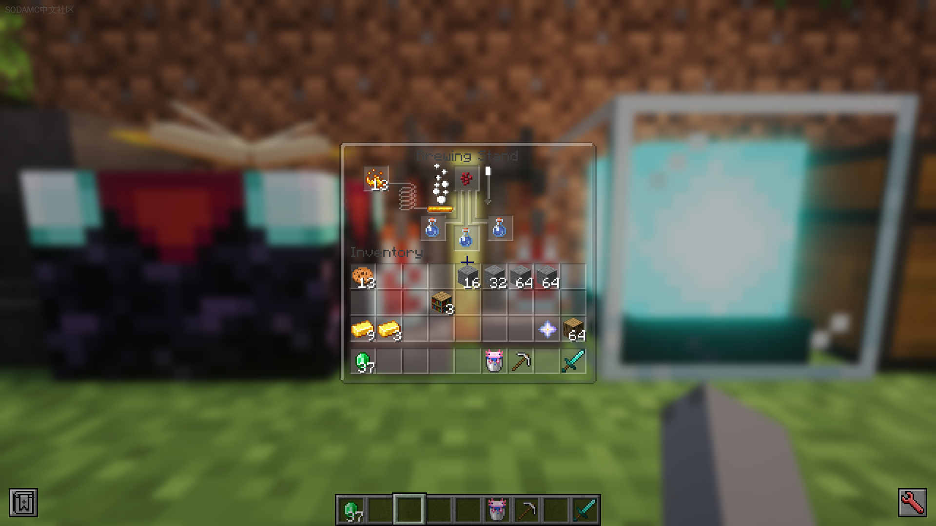 透明UI+模组支持(Transparent UI + Mod Support)-材质资源包