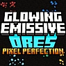 发光矿石纹理 - 像素完美遗产(Glowing Emissive Ore - Pixel Perfection Legacy)