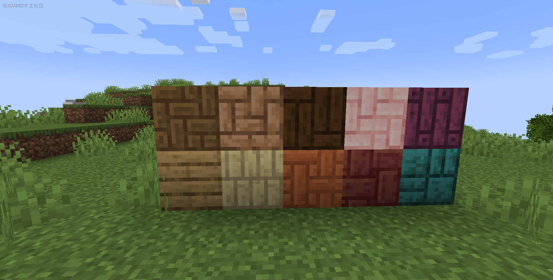 独特木板纹理(Unique Plank Textures)-材质资源包