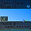 半透明深色模式GUI与矢车菊蓝边框(Semi Translucent Dark Mode GUI With Cornflower Blue Ridges)