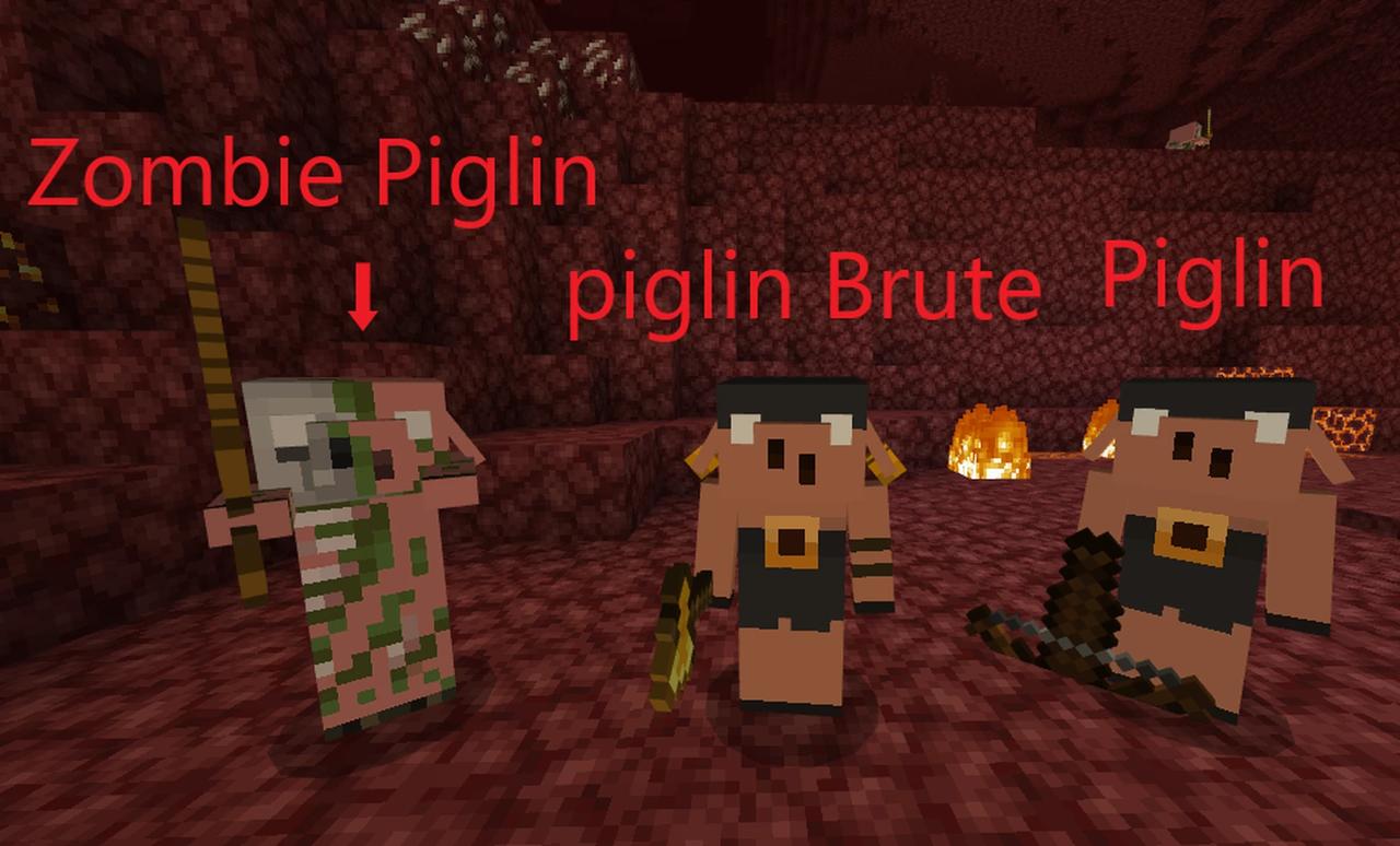 Minecraft传奇 猪灵!!! (Minecraft Legends Piglins!!!)-材质资源包